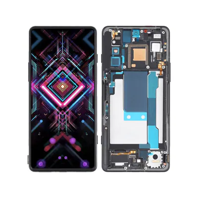 OLED LCD Screen for Xiaomi Redmi K40 Gaming M2012K10C M2104K10AC Digitizer Full Assembly With Frame(Grey)