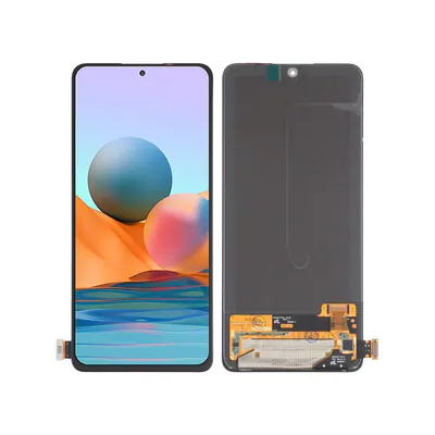 Original OLED Material LCD Screen and Digitizer Full Assembly for Xiaomi Redmi Note 10 Pro 4G / Redmi Note 10 Pro (India) / Redmi Note 10 Pro Max (4G) M2101K6G M2101K6R M2101K6P M2101K6I