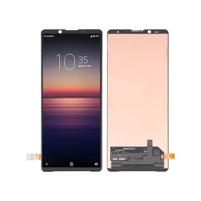 Original OLED LCD Screen for Sony Xperia 1 II with Digitizer Full Assembly