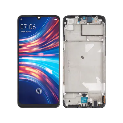 Original LCD Screen and Digitizer Full Assembly With Frame for vivo Y7s