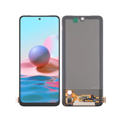 OLED Material LCD Screen and Digitizer Full Assembly for Xiaomi Redmi Note 10 4G / Redmi Note 10S / Redmi Note 11 SE India / Poco M5s M2101K7BG, M2101K7BI, M2101K7BNY, M2101K7BL, M2101K7AI, M2101K7AG