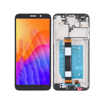 OEM LCD Screen for Huawei Y5p Digitizer Full Assembly With Frame(Black)