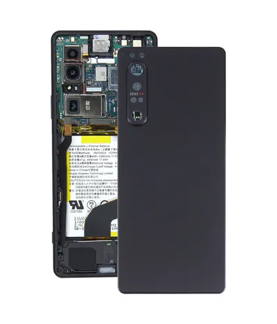 Battery Back Cover for Sony Xperia 1 II(Black)