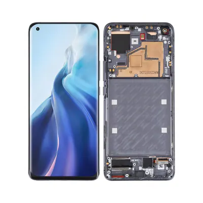 Original LCD Screen for Xiaomi Mi 11 M2011K2C, M2011K2G Digitizer Full Assembly with Frame