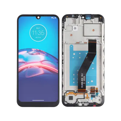 TFT LCD Screen for Motorola Moto E6i XT2053-5 Digitizer Full Assembly with Frame (Black)