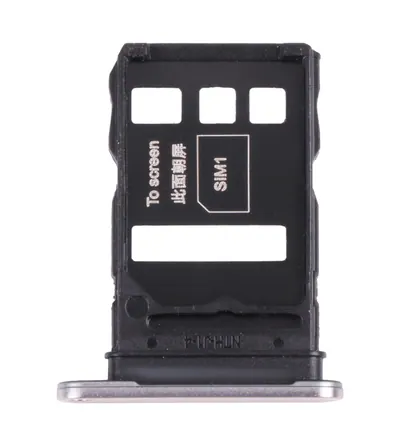 SIM Card Tray + SIM Card Tray for Honor 50 Pro (Silver)