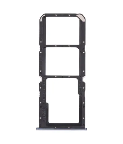 For OPPO A74 5G CPH2197 CPH2263 SIM Card Tray + SIM Card Tray + Micro SD Card Tray (Silver)