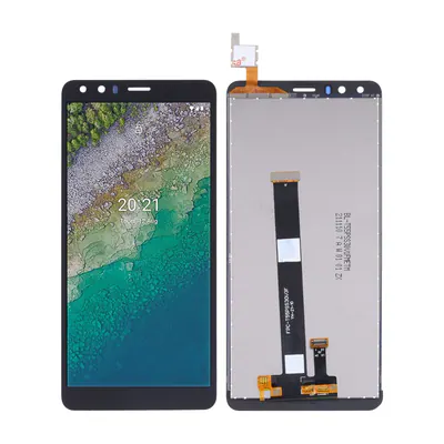 LCD Screen and Digitizer Full Assembly For Nokia C01 Plus