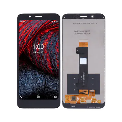 LCD Screen and Digitizer Full Assembly For Nokia 2 V Tella/C2 Tava/C2 Tennen(Black)
