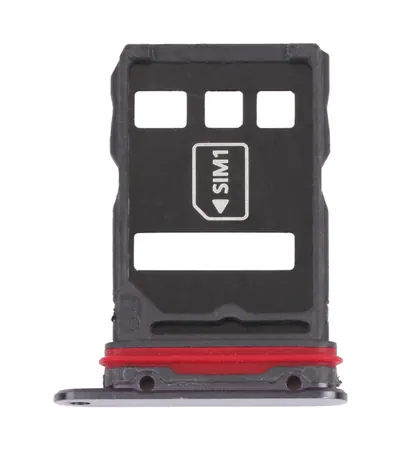 SIM Card Tray + NM Card Tray for Huawei Mate 30 RS Porsche Design (Black)