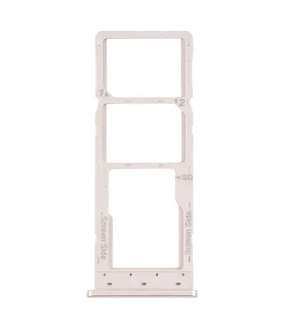 For Infinix Note 6 X610 SIM Card Tray + SIM Card Tray + Micro SD Card Tray (Gold)
