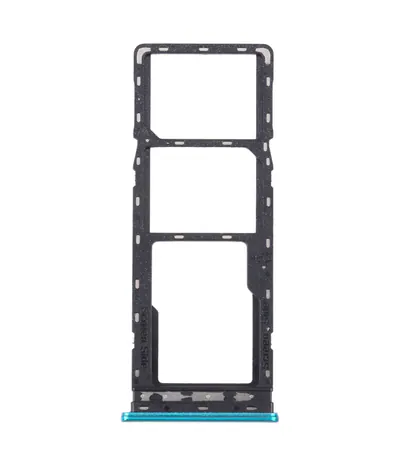 For Infinix Smart 4c/Smart 4 SIM Card Tray + SIM Card Tray + Micro SD Card Tray (Green)
