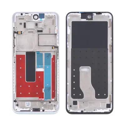 Original Middle Frame Bezel Plate for Nokia X10 TA-1350 TA-1332(White)