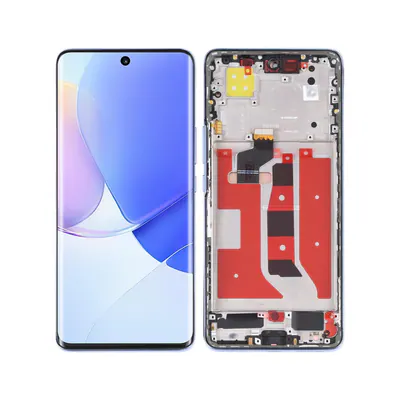 Original OLED LCD Screen for Huawei Nova 9 Digitizer Full Assembly with Frame(Blue)