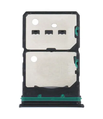 For OPPO Reno7 5G China / Reno7 5G SIM Card Tray + SIM Card Tray + Micro SD Card Tray (Black)