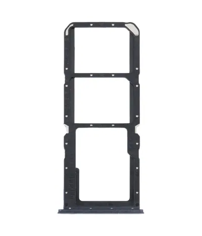 For OPPO K9x SIM Card Tray + SIM Card Tray + Micro SD Card Tray (Black)