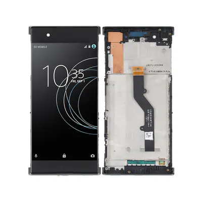 Original LCD Screen For Sony Xperia XA1 Plus G3416 Digitizer Full Assembly with Frame(Black)