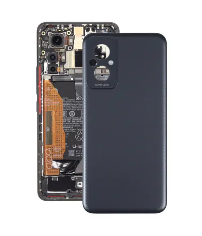 For Xiaomi Redmi 11 Prime Original Battery Back Cover(Black)
