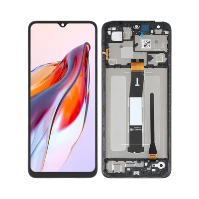 Original LCD Screen For Xiaomi Redmi 12C Digitizer Full Assembly with Frame