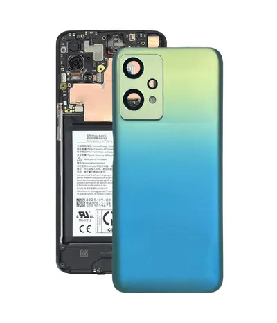 For OnePlus Nord CE 2 Lite 5G Original Battery Back Cover with Camera Lens Cover(Blue)