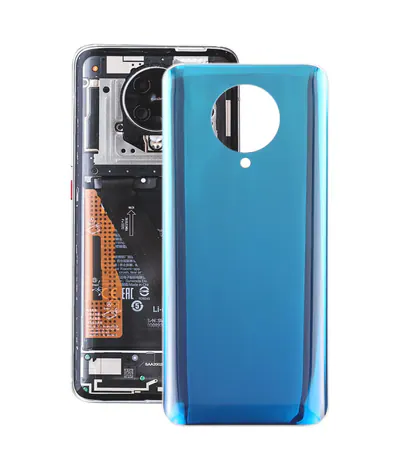 For Xiaomi Poco F2 Pro OEM Glass Battery Back Cover(Blue)