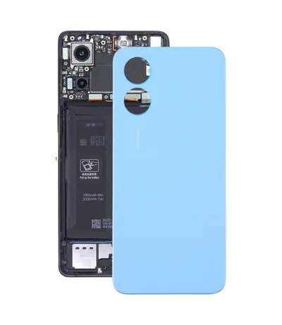 For OPPO A17 Original Battery Back Cover(Blue)