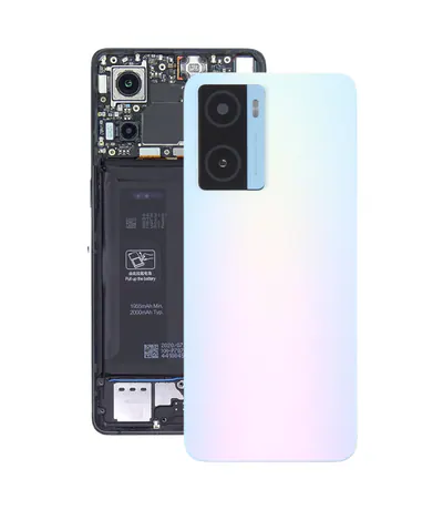 For OnePlus Nord N20 SE Original Battery Back Cover with Camera Lens Cover(Blue)