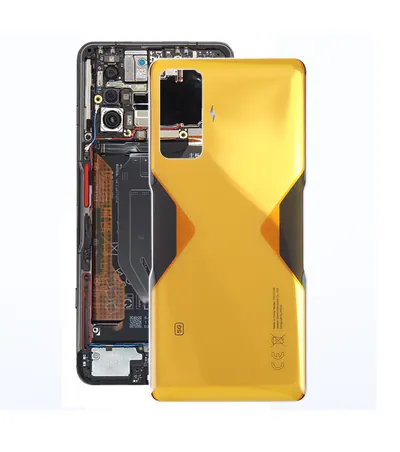 For Xiaomi Poco F4 GT OEM Battery Back Cover(Yellow)