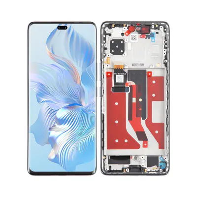 For Honor 80 Pro Original LCD Screen Digitizer Full Assembly with Frame (Black)