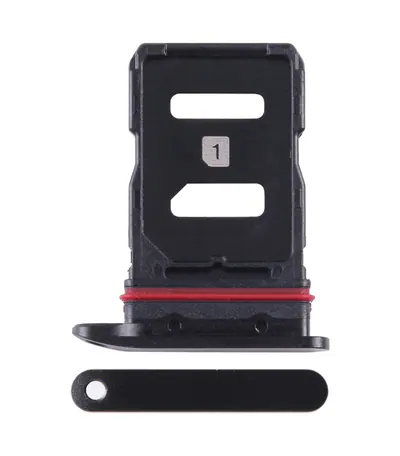 For Asus Zenfone 10 AI2302 SIM Card Tray + SIM Card Tray (Black)