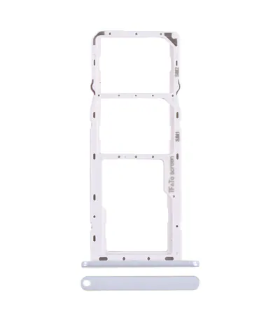 For Nokia G10 Original SIM + SIM + Micro SD Card Tray (Silver)