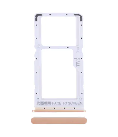 For Xiaomi Redmi Note 12 5G SIM Card Tray + SIM / Micro SD Card Tray (Pink)