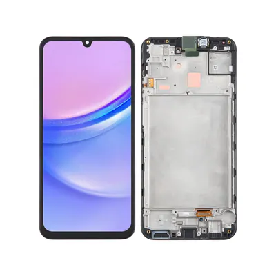 For Samsung Galaxy A15 5G SM-A156B Original LCD Screen Digitizer Full Assembly with Frame (Black)