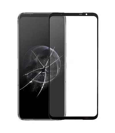 For Asus ROG Phone 7 Ultimate AI2205 Front Screen Outer Glass Lens with OCA Optically Clear Adhesive