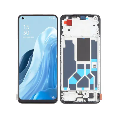 Original AMOLED LCD Screen For OPPO Reno7 SE 5G Digitizer Full Assembly with Frame
