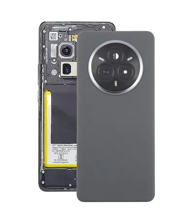 For Realme 14 Pro Original Battery Back Cover with Camera Lens Cover(Black)