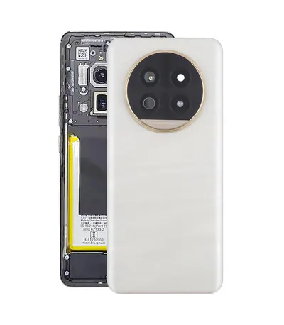 For Realme 13 Pro+ Original Battery Back Cover with Camera Lens Cover(Gold)