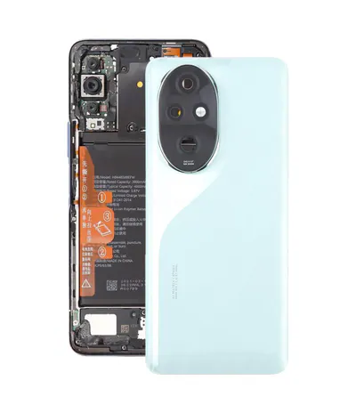 For Honor 200 Pro OEM Battery Back Cover with Camera Lens Cover(Green)