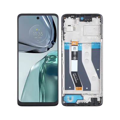 For Motorola Moto G62 5G OEM LCD Screen Digitizer Full Assembly With Frame