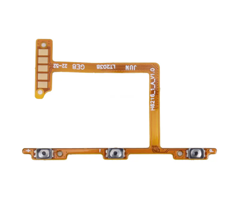 For Tecno Camon 16 CE7 CE7j OEM Power Button & Volume Button Flex Cable — image 1