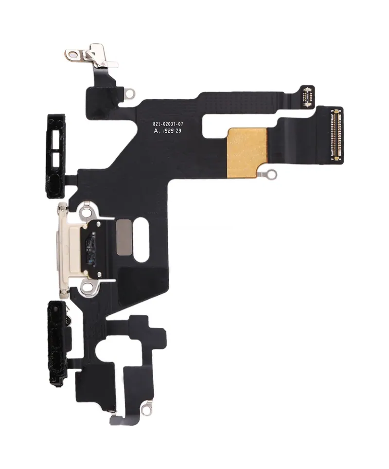 Charging Port Flex Cable for iPhone 11(White) — image 1