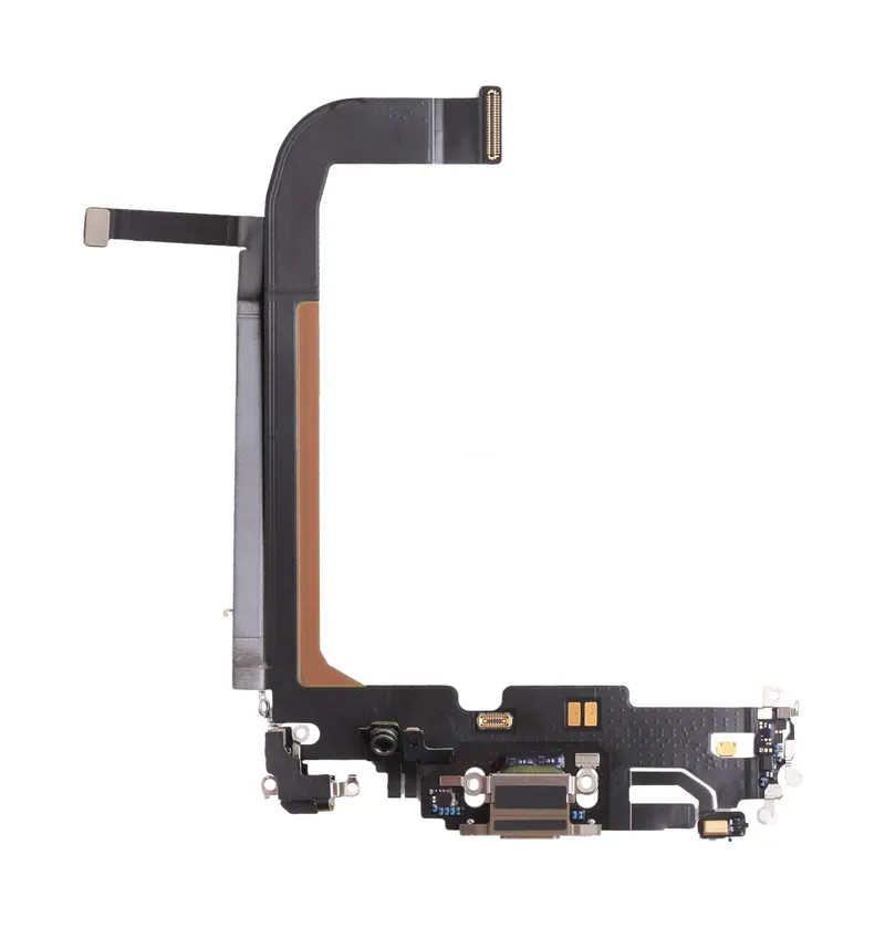 Original Charging Port Flex Cable for iPhone 13 Pro Max(Gold) — image 1