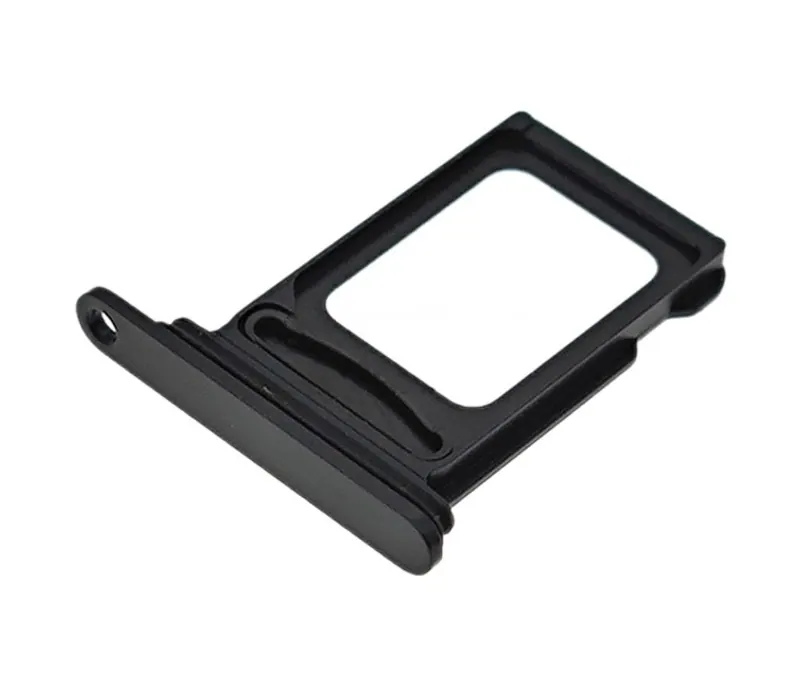SIM+SIM Card Tray for iPhone 13 (Black) — image 1