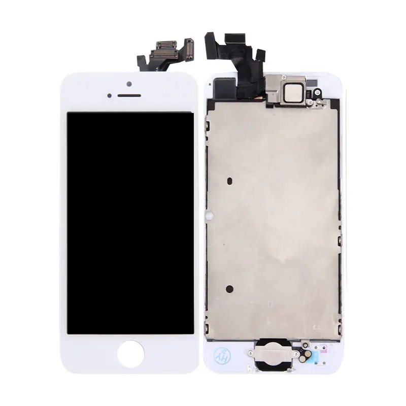 TFT LCD Screen with Front Camera for iPhone 5 (White) — image 1