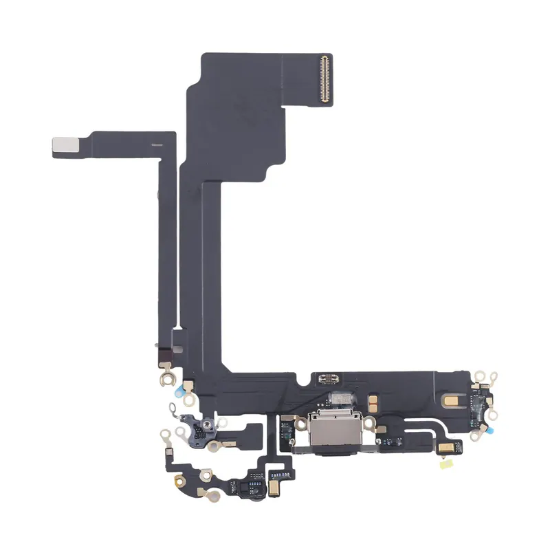 For iPhone 15 Pro Max Charging Port Flex Cable (Black) — image 1