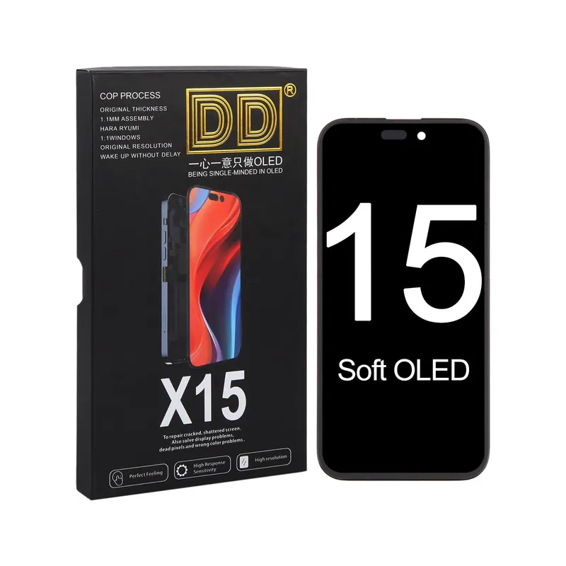 For iPhone 15 DD Soft OLED Screen — image 1