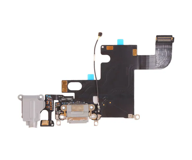 Original Charging Port Flex Cable for iPhone 6 (Dark Gray) — image 1