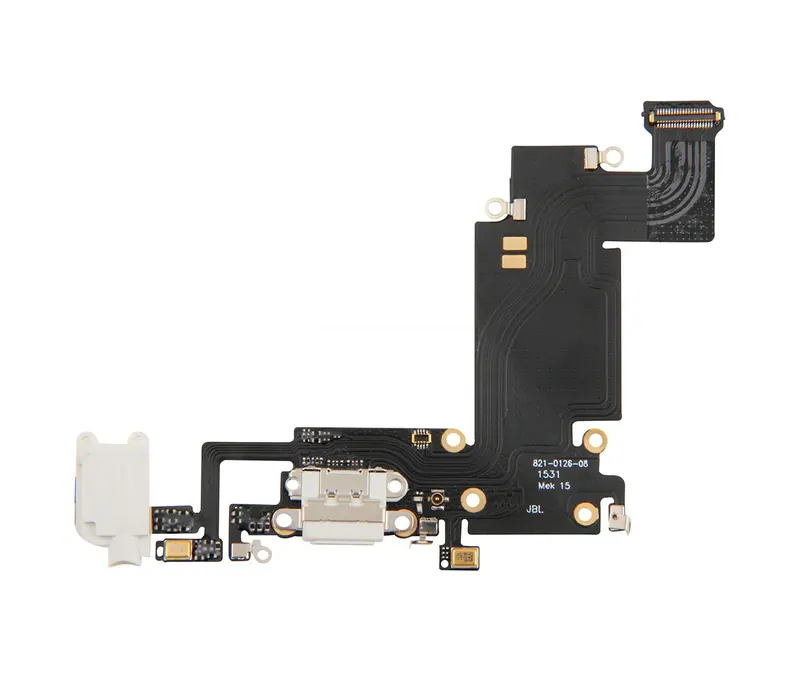 for iPhone 6s Plus White Charging Port Flex Cable — image 1