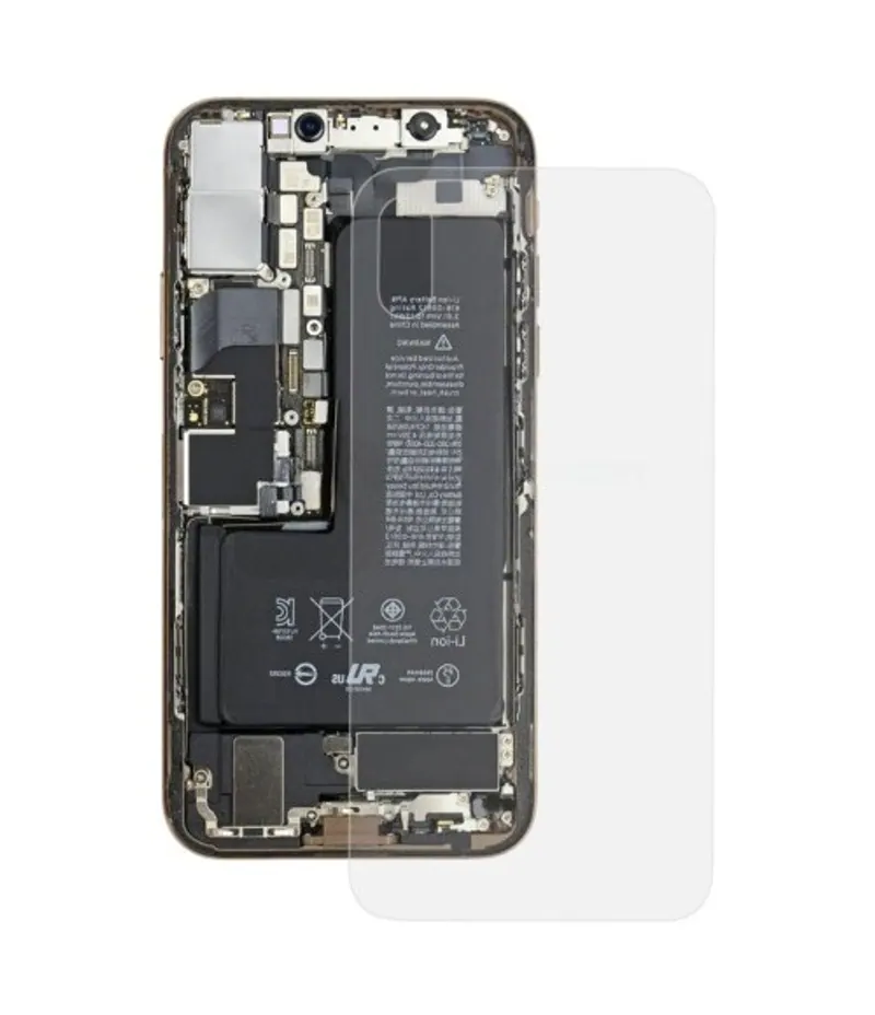 Transparent Back Cover for iPhone XS(Transparent) — image 1