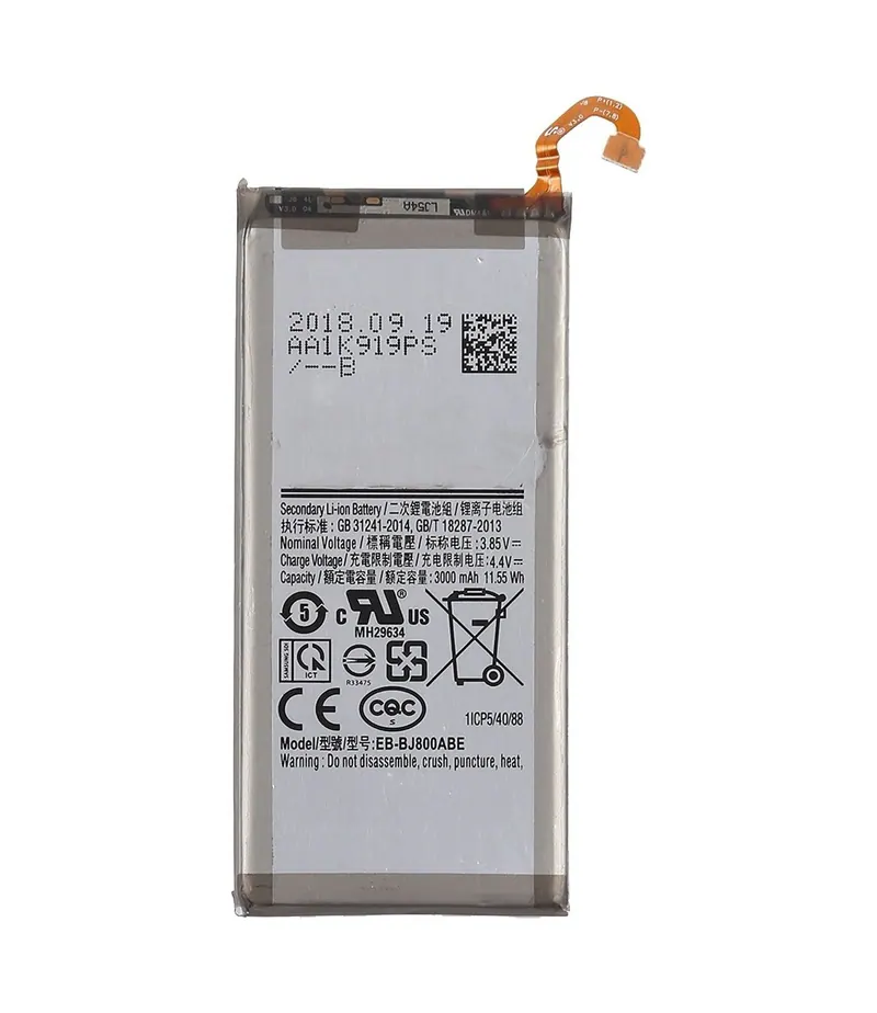 3000mAh Rechargeable Li-ion Battery EB-BJ800ABE for Galaxy J8 (2018) — image 1